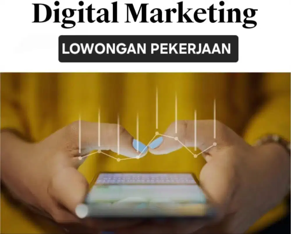 Dibutuhkan Marketing/Sales Closing/Digital Marketing