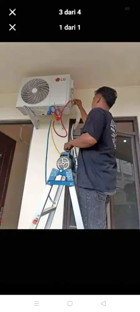 Jasa servis AC kulkas mesin cuci kompa air dll