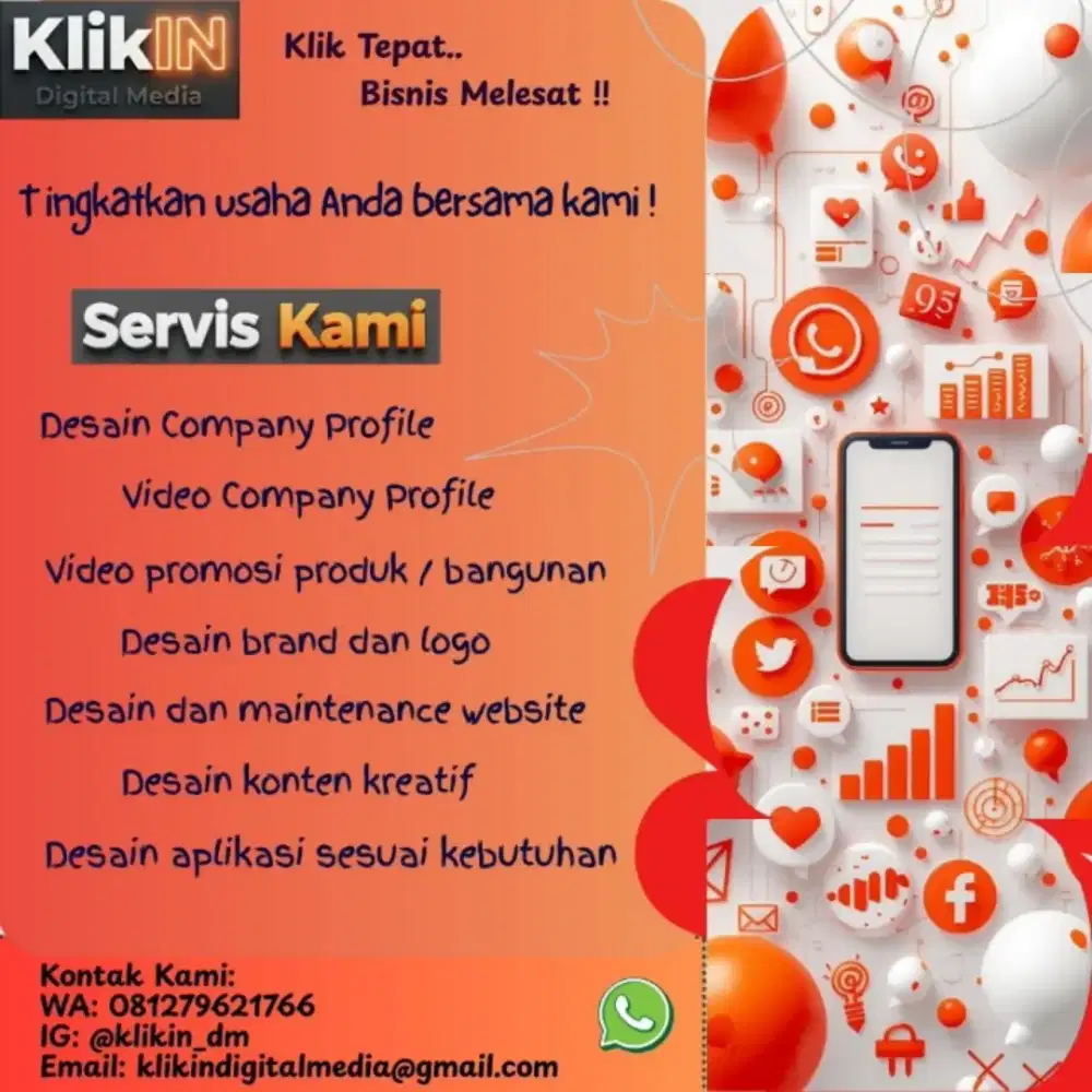 Desain Flyer dan Video Promosi MedSos