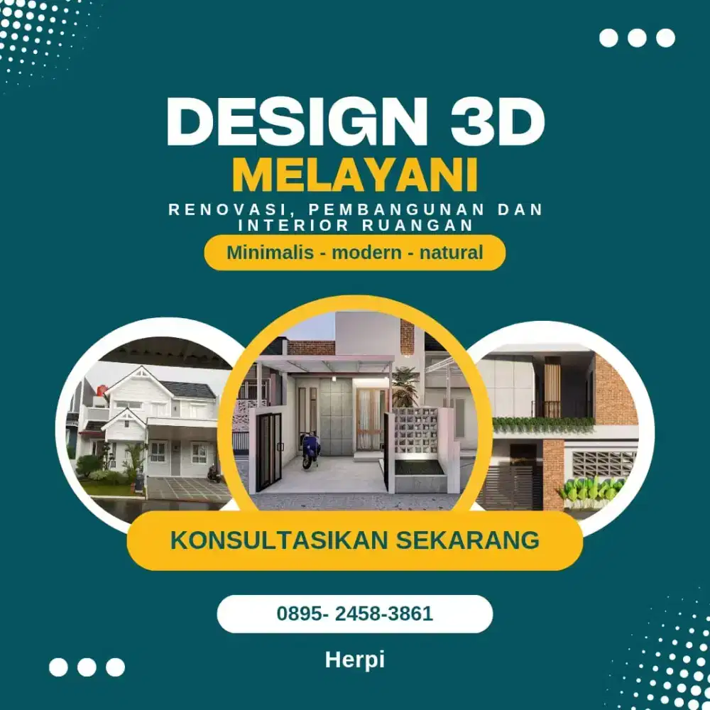 Renovasi dan interior desain