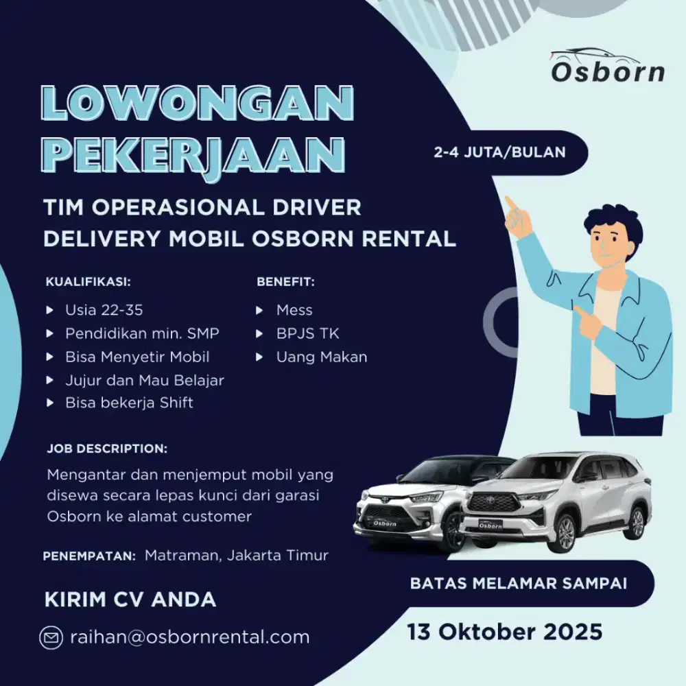 Operasional Delivery Mobil