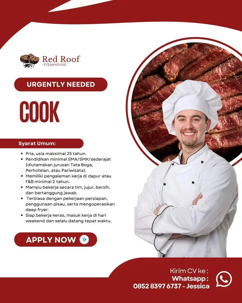 Cook / cook helper