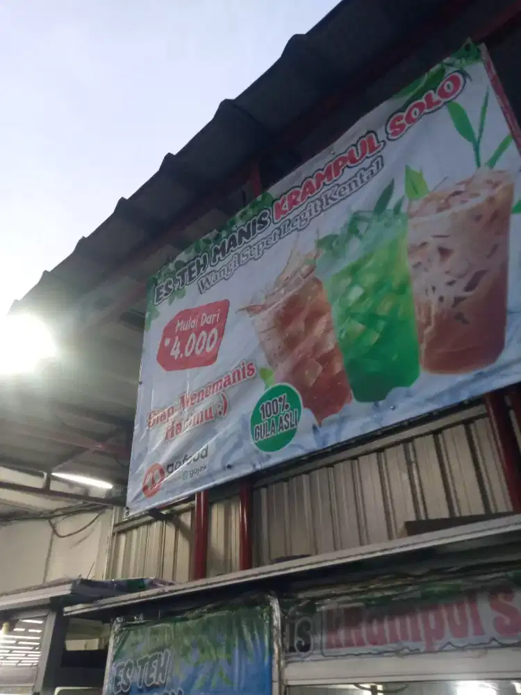 Penjaga es teh solo