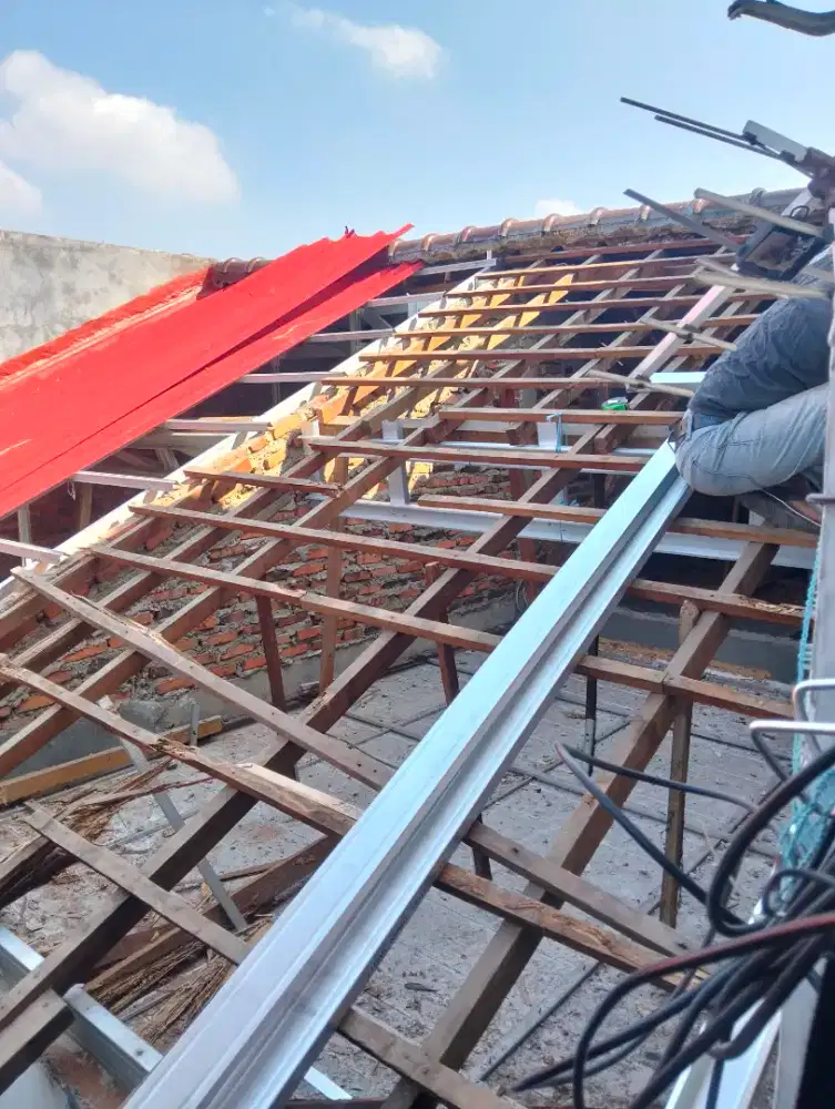 Tukang bajaringan ganti atap rumah renopasi