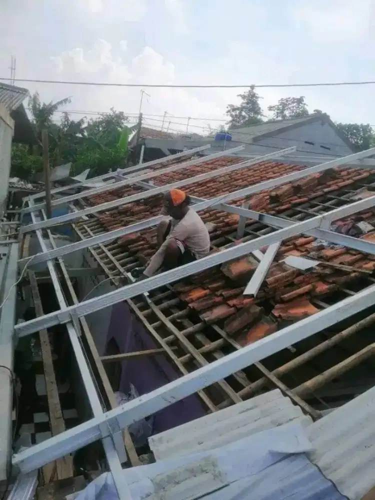 Tukang bajaringan ganti atap rumah renopasi