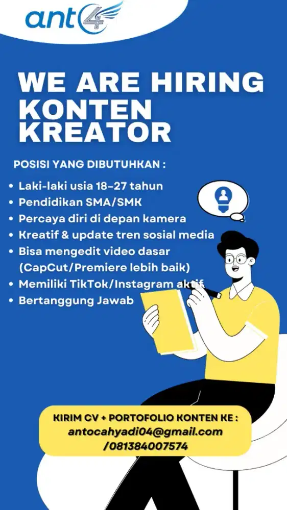 DICARI KONTEN KREATOR