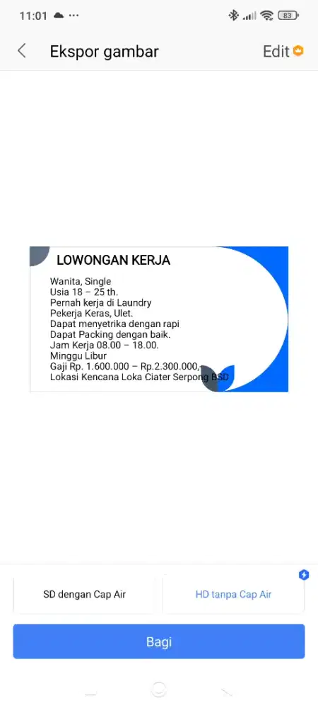 Lowongan Laundry
