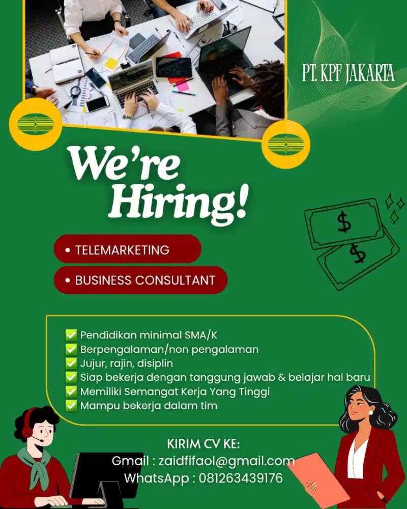 Info loker jakarta selatan