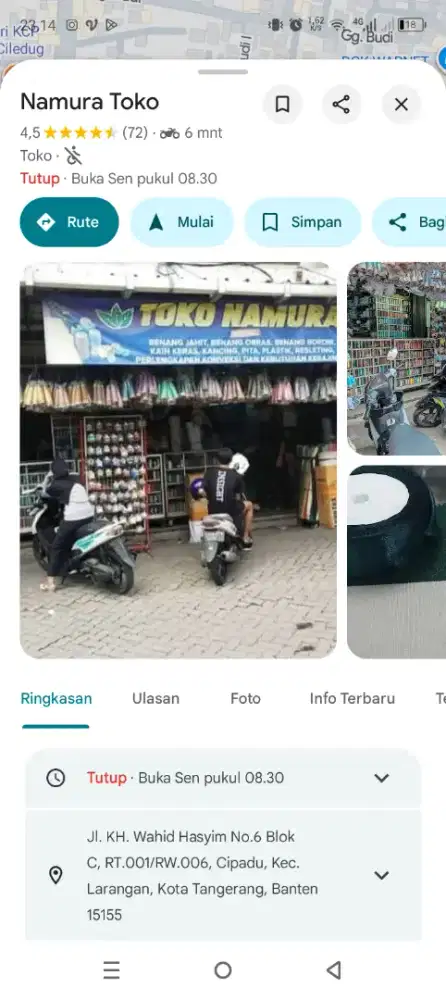 Lowongan kerja toko benang