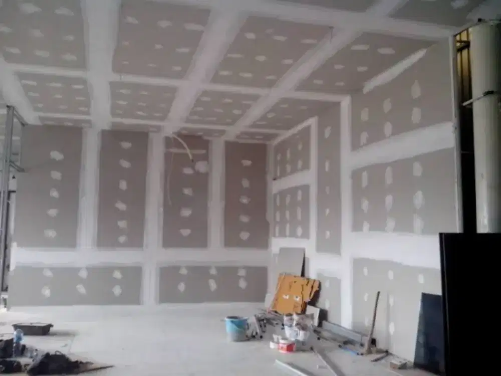 Spesialist gypsum 25rb/m2 jaminan rata bebas gelombang Pvc wpc molding