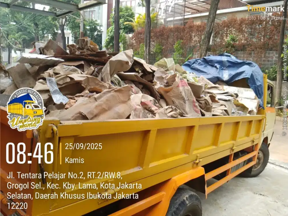 Jasa buang puing dan tanah