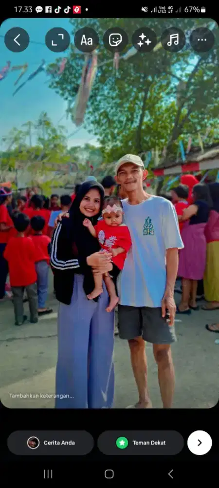 Jaga kebun & baby siter