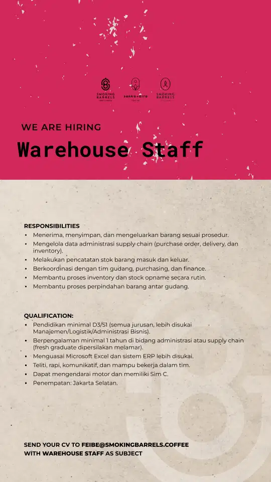 Warehouse Staff