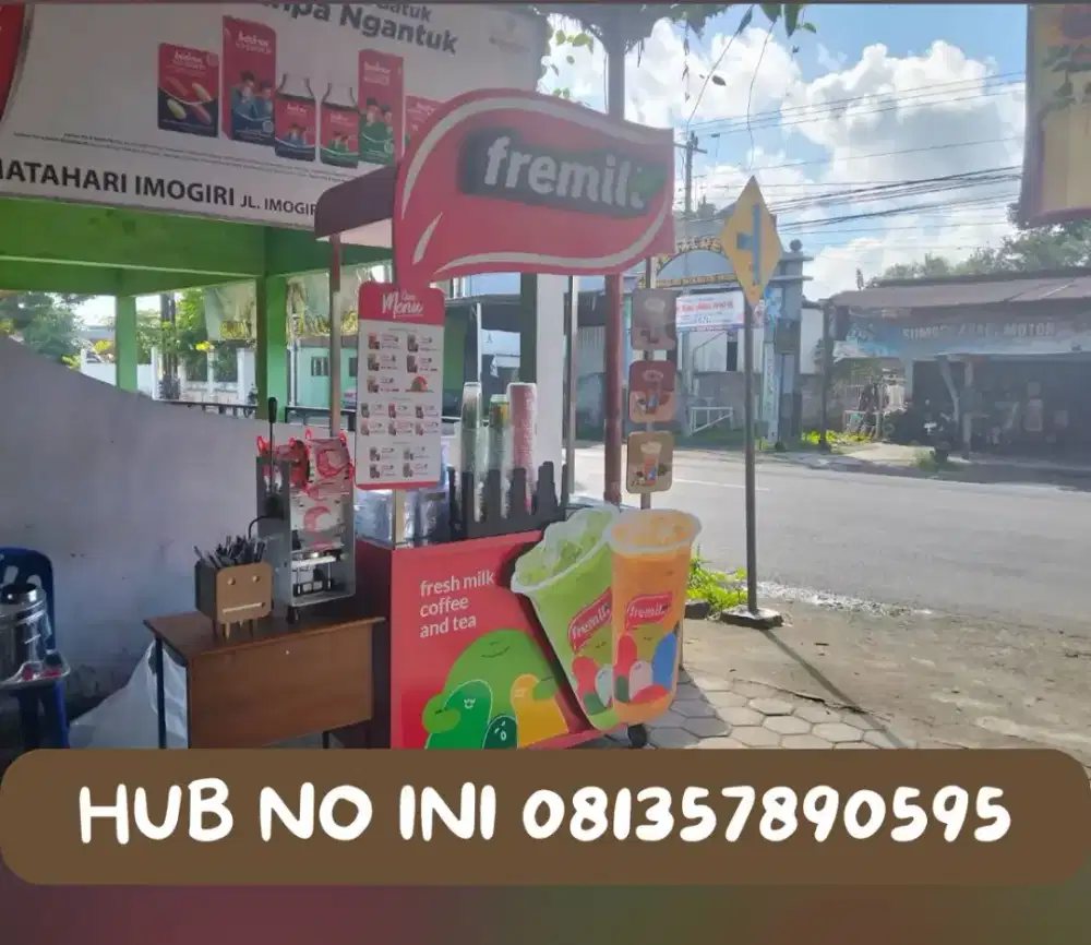 Jaga booth minuman