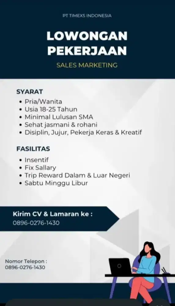DIBUTUHKAN SEGERA!!