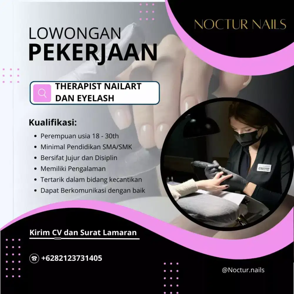 Therapist Nailart dan Eyelash
