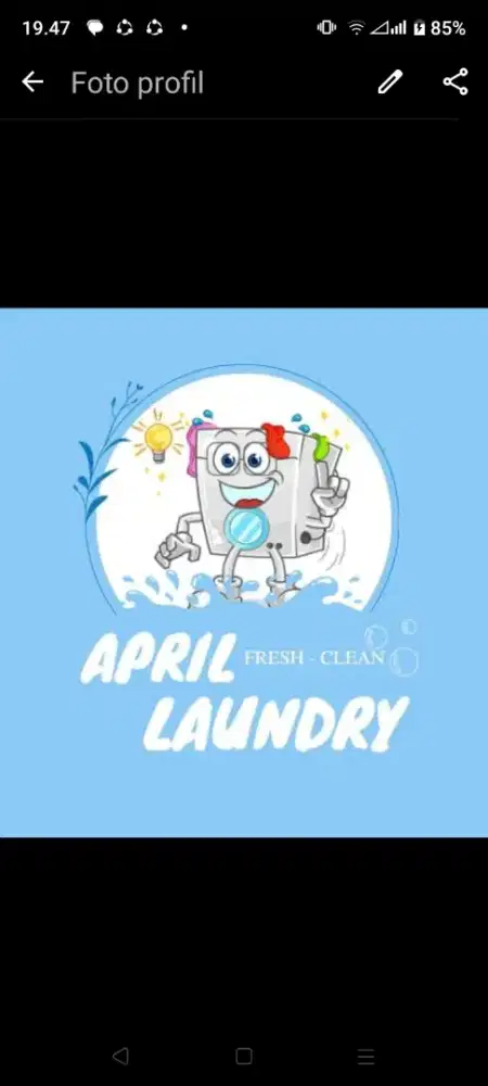 Pekerja untuk laundry