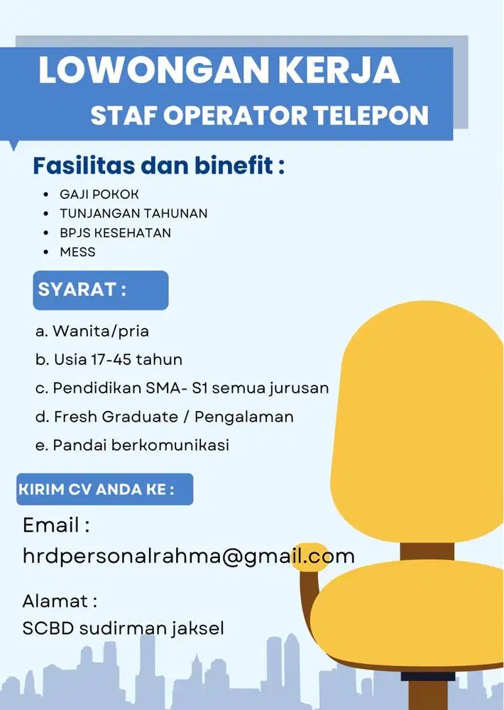 Loker operator telepon