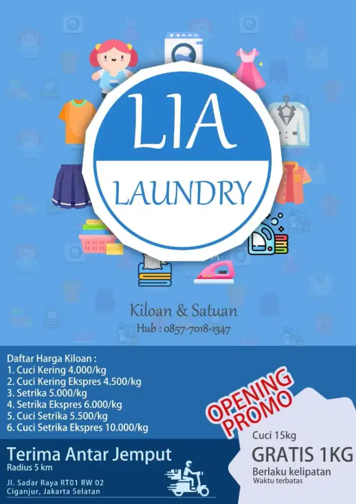 Jasa binatu laundry