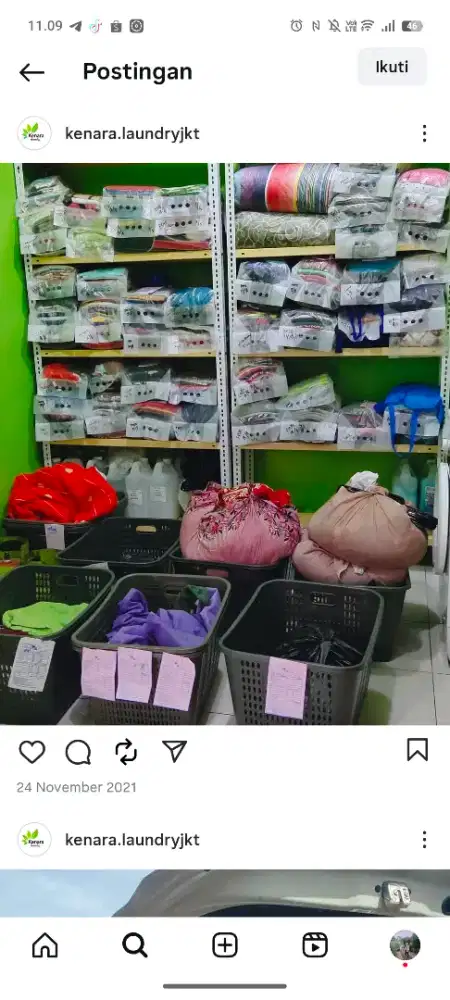 Dicari pegawai laundry berpengalaman