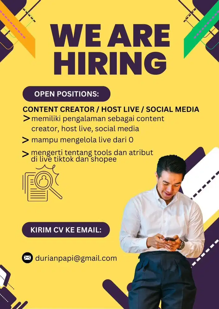 HOST LIVE TIKTOK CONTENT CREATOR