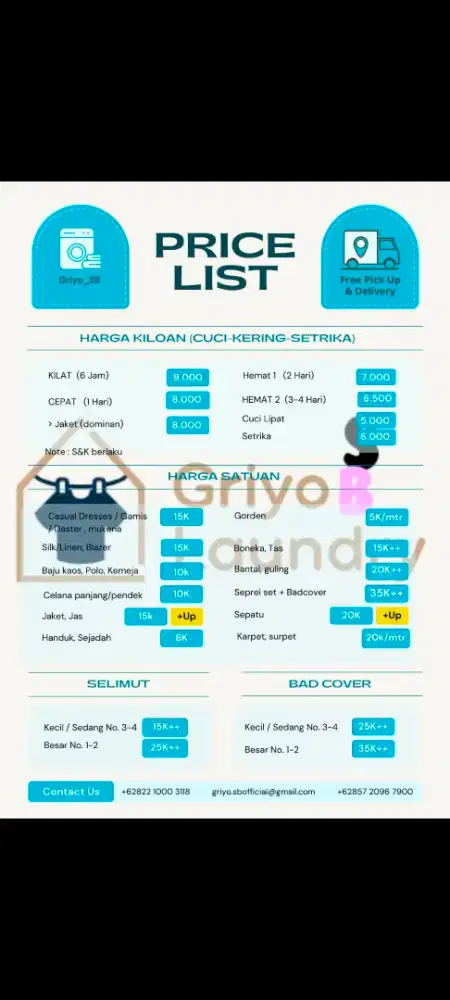 GRIYO SB Laundry