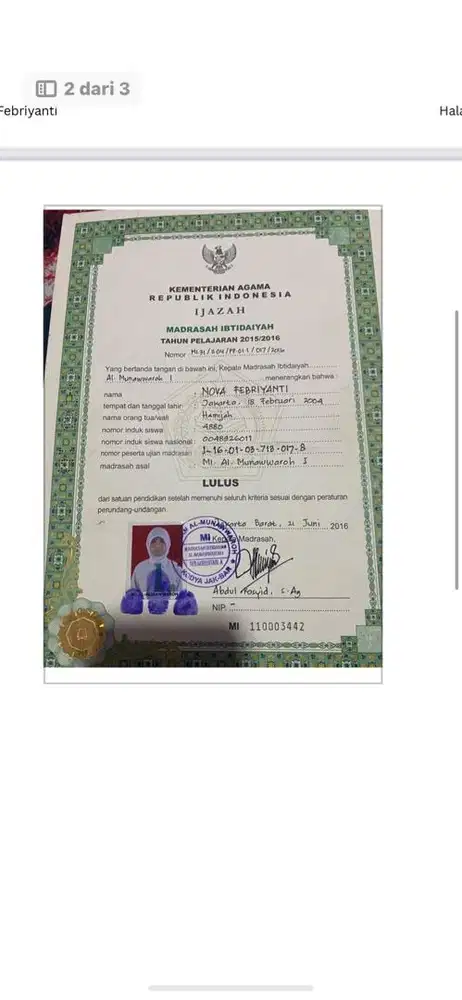 Info Loker nya ka