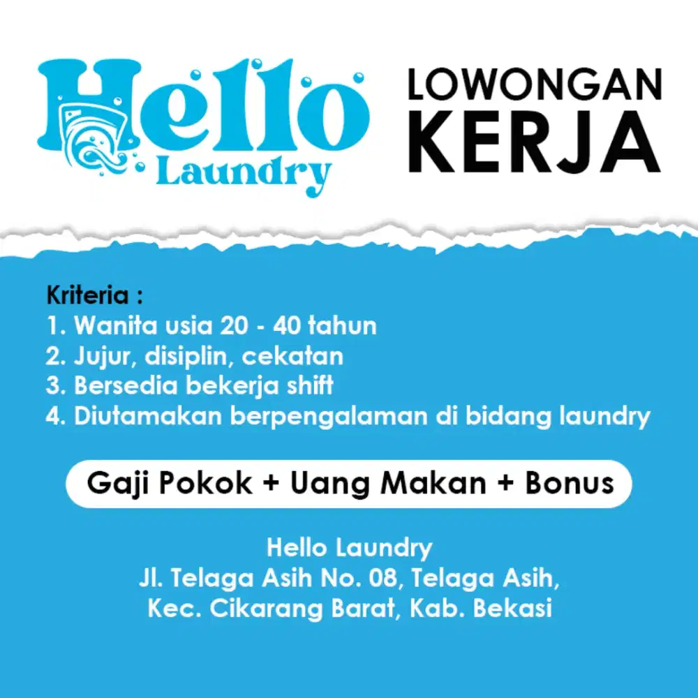 LOKER STAFF LAUNDRY