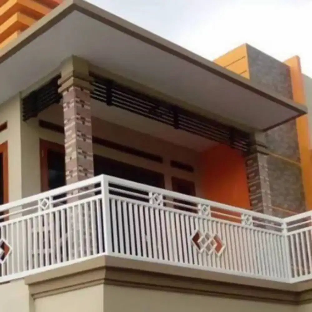 Jasa pembuatan balkon dan Reilling tangga minimalis