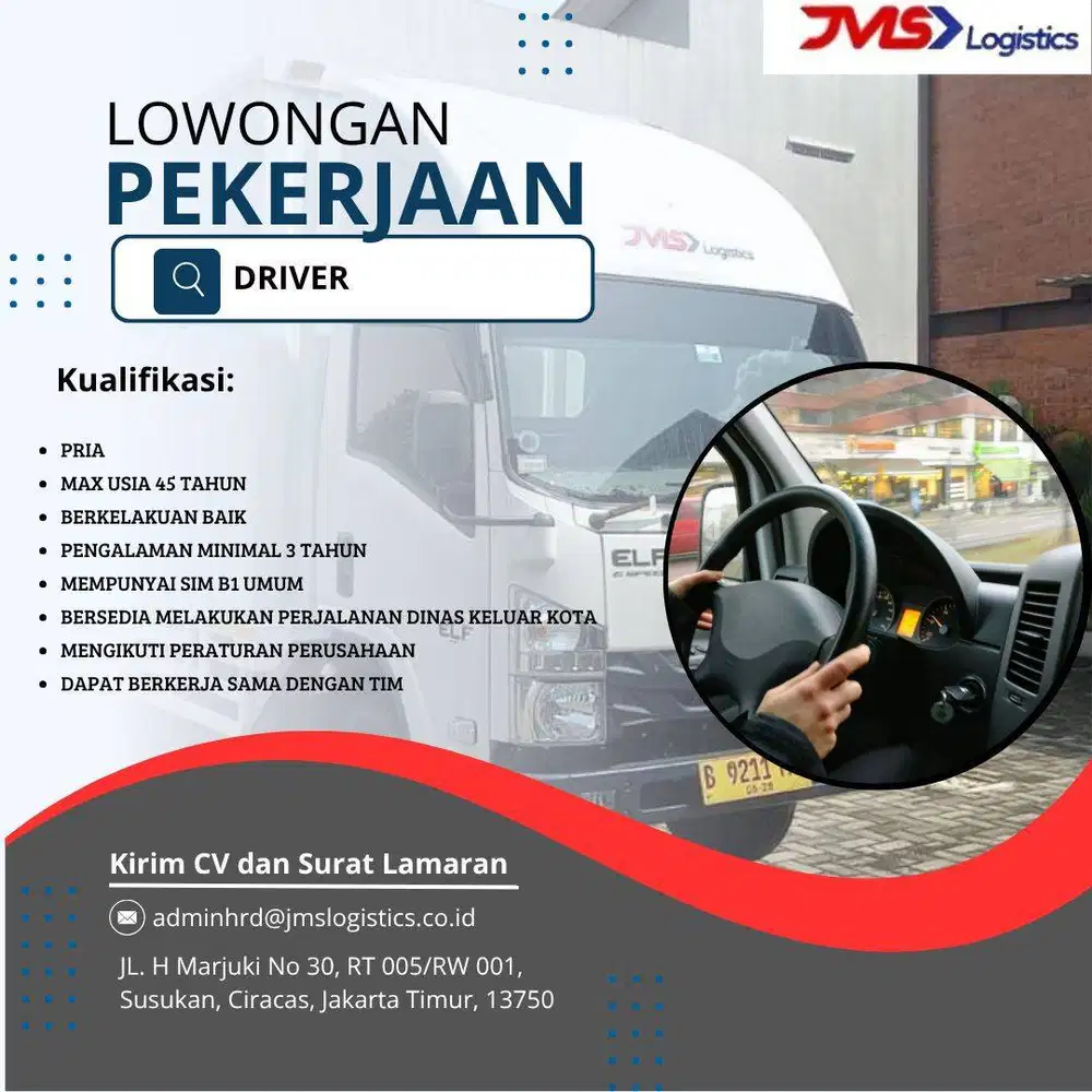 Loker Driver Logitics Jantera Multi Sarana