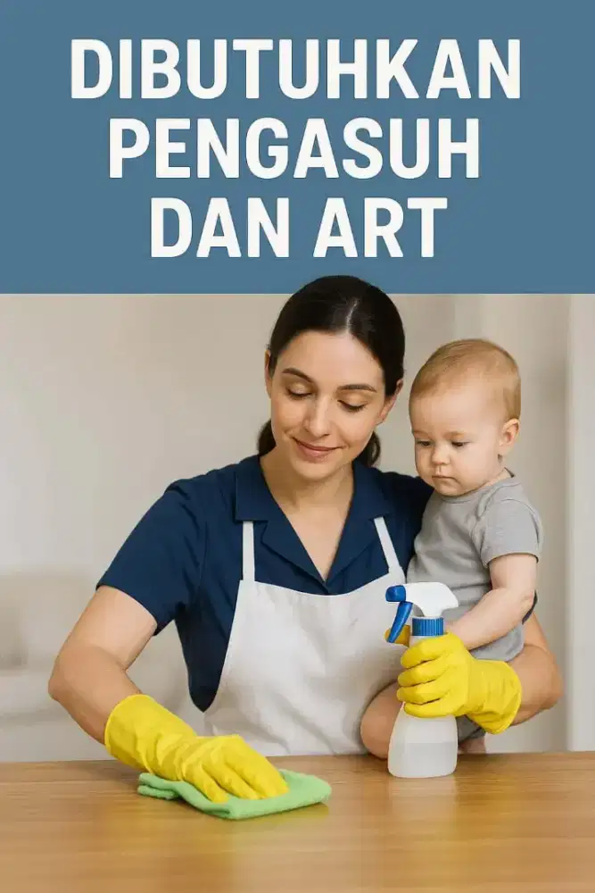 Dibutuhkan pengasuh anak dan ART
