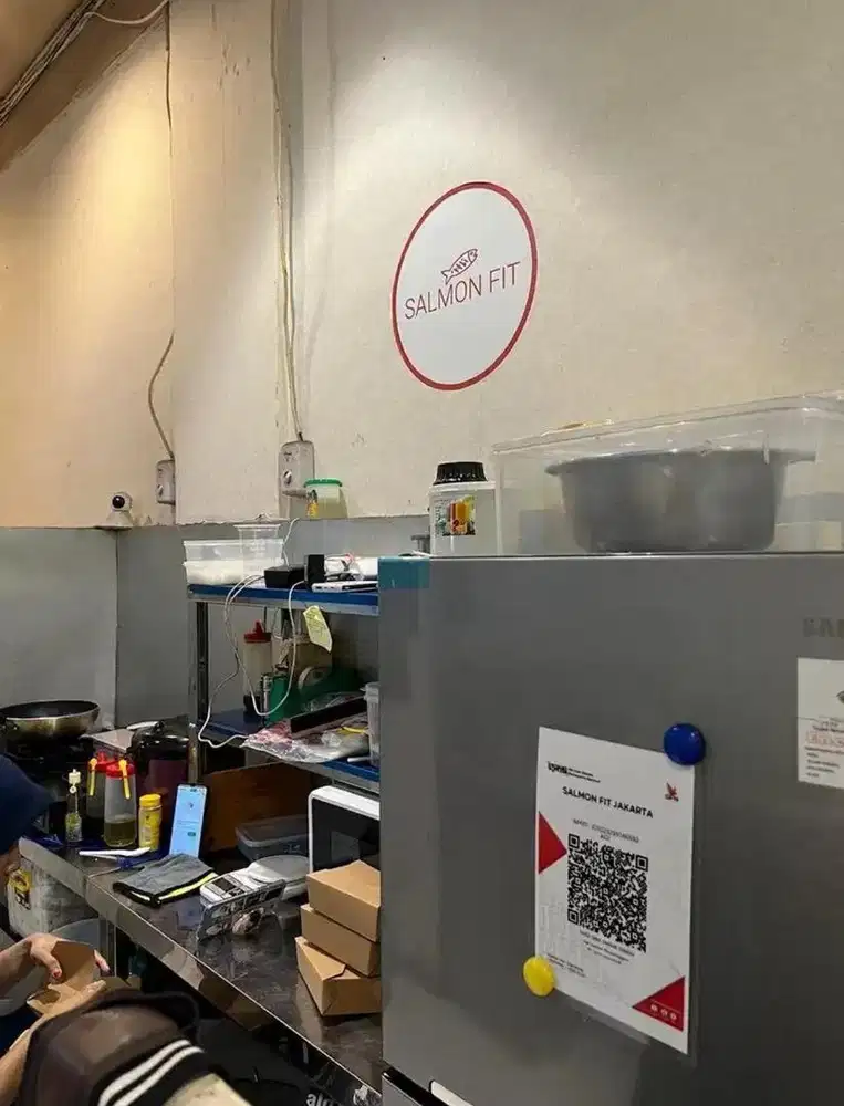 Penjaga Stand Makanan