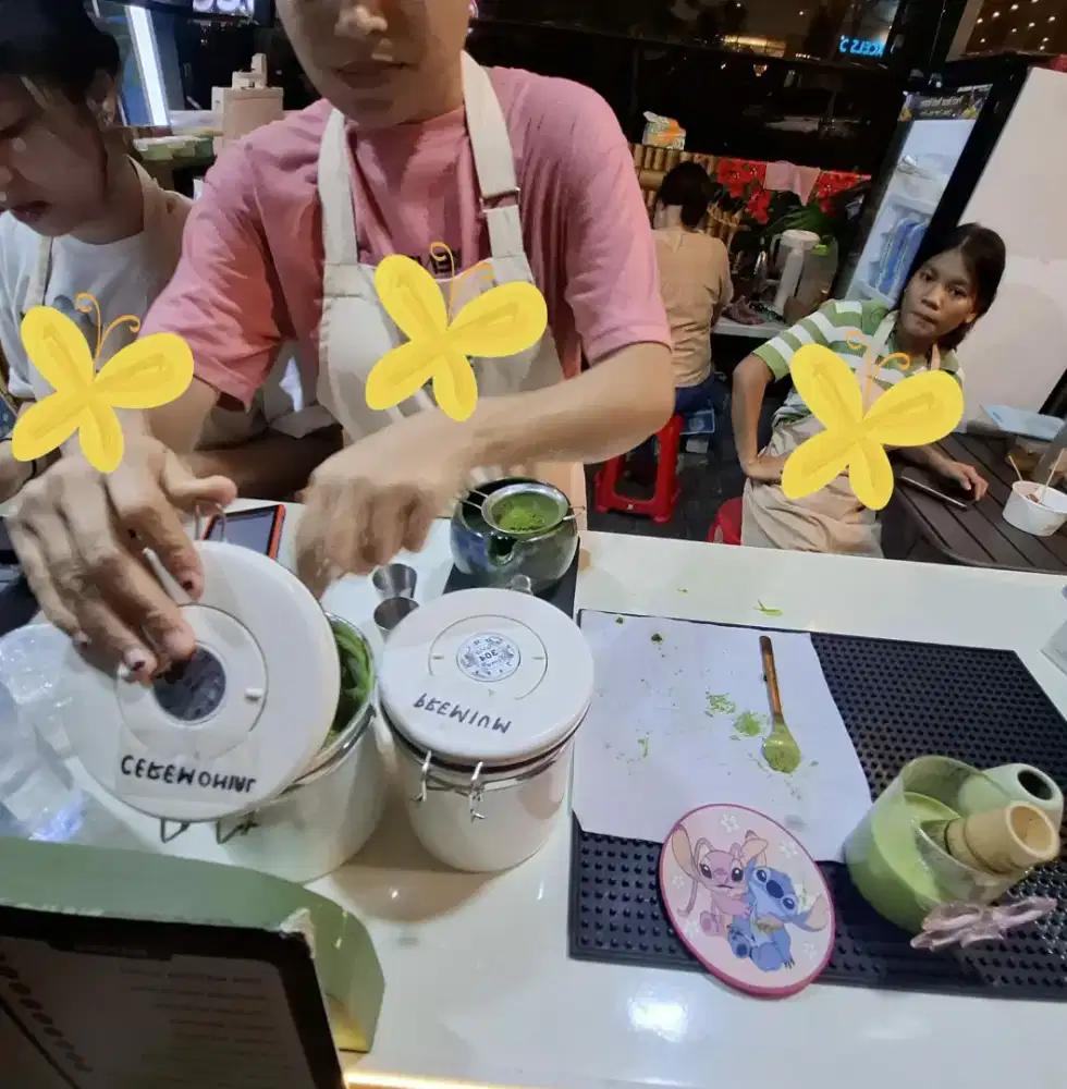Lowker wanita Pembuat Minuman. Matcharsita / barista / waiters. Lowker