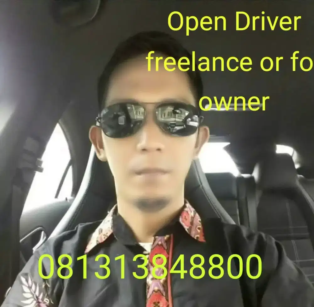 Cari loker supir gaji 4jt atau jasa freelance200/hr