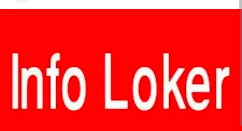 LOWONGAN PEKERJAAN