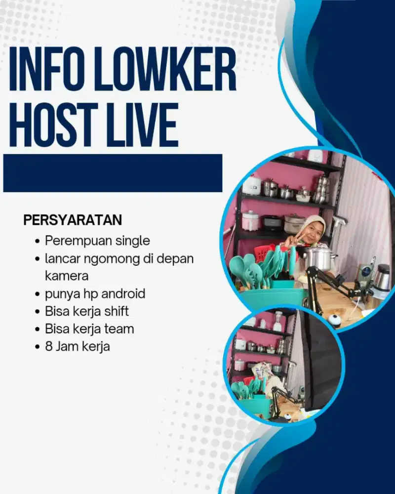 Loker host live