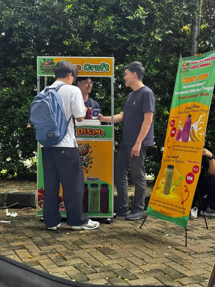 RP 1500000 - 3000000 Kasir Juice (adminitrasi)