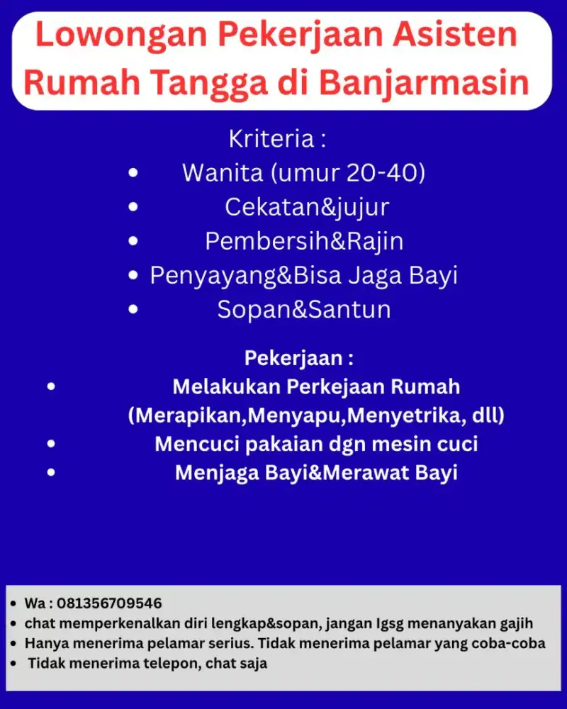 Asisten Rumah Tangga