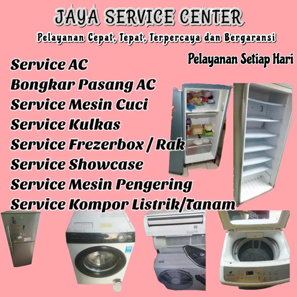Service Kulkas Frezer Bongkar Pasang AC Servis Mesin Cuci AC Wonokromo