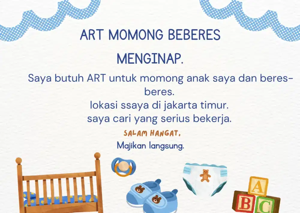 Art pembantu momong