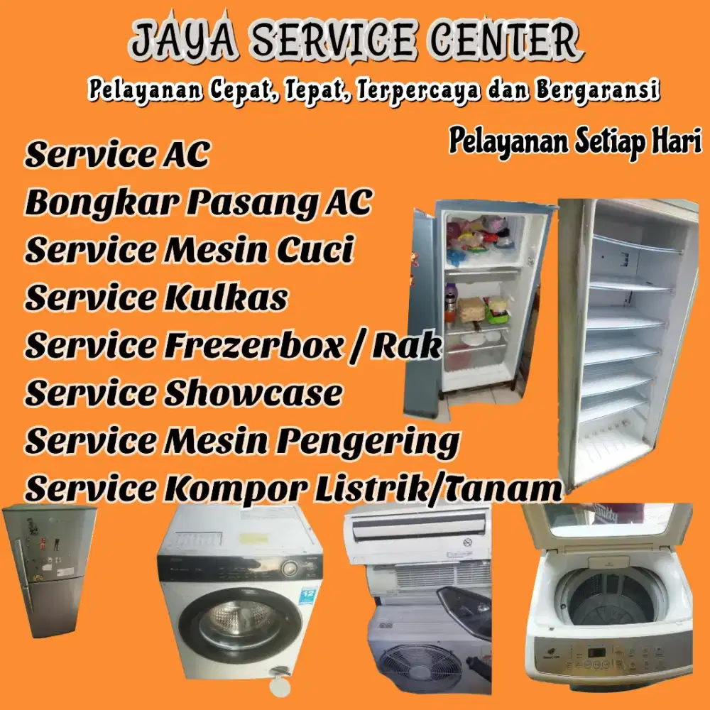 Service Kulkas Frezerbox Bongkar Pasang AC Servis AC Mesin Cuci Cerme