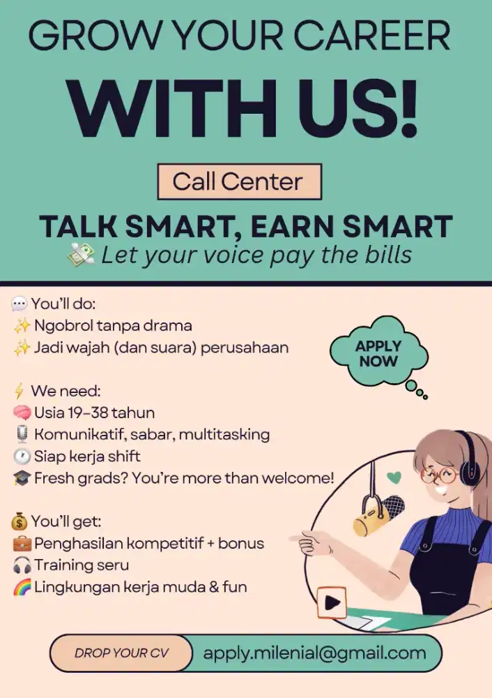 Call Center Officer – Talk Smart, Earn Smart