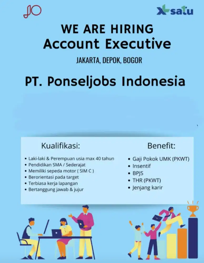 Sales Lapangan XLSatu