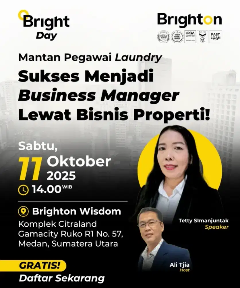 Seminar Peluang Bisnis Property Masa Kini