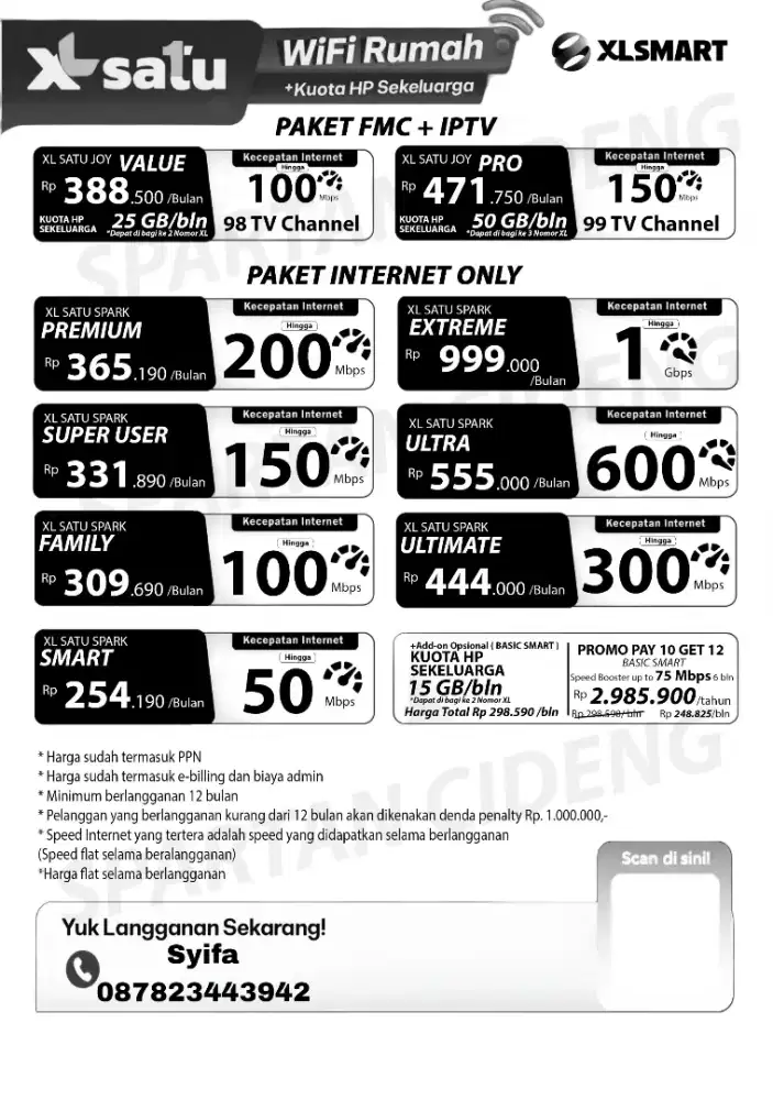 Pasang Wifi Unlimited Cepat & Murah