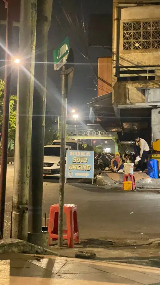 Buka jasa jaga stand atau angkringan jam 18:00-02:00
