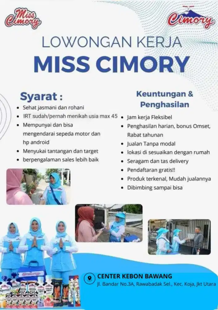 Lowongan Miss Cimory