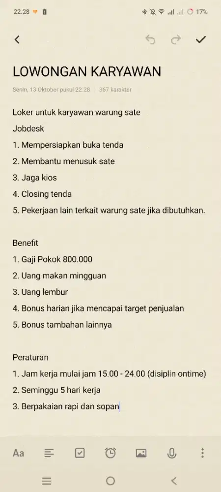 Lowongan Karyawan