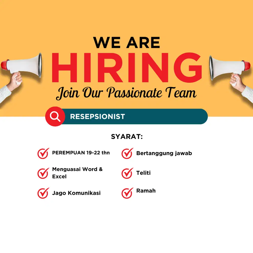LOKER RECEPTIONIST GADING SERPONG