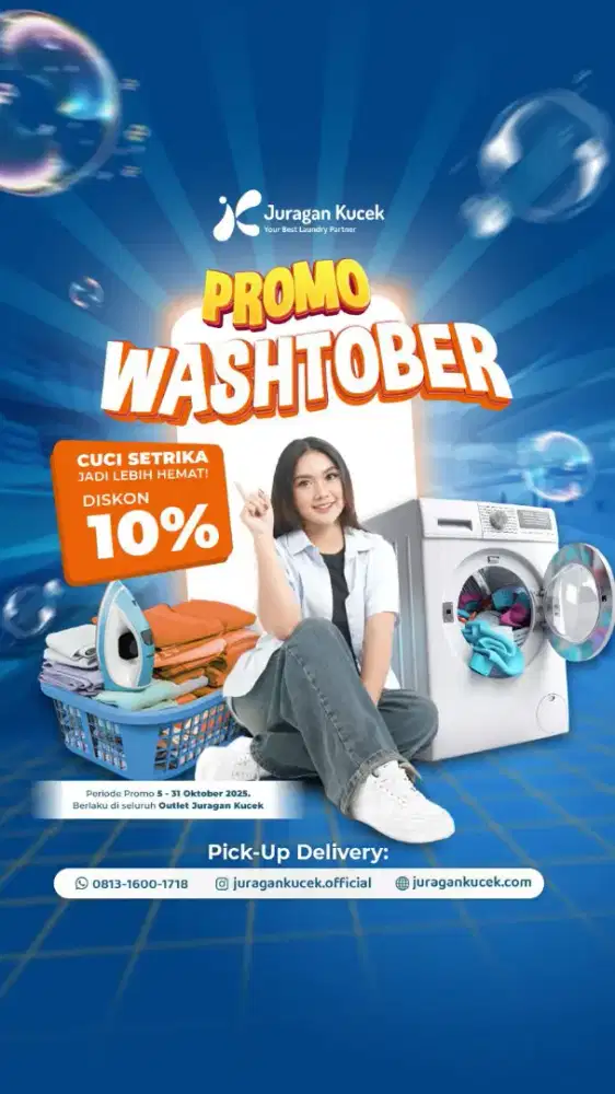 Dibutuhkan staff laundry